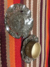 杰藝茶具功夫茶具配件錫鐵茶墊復(fù)古防燙隔熱日式茶道杯墊手工錘紋銀色古銅色茶托銅藝茶杯墊杯托 茶杯墊-荷葉銀色 曬單實(shí)拍圖