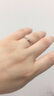 周生生鉆石戒指Pt900鉑金 全愛鉆經(jīng)典四爪鑲求婚結(jié)婚對戒80525R 11圈/P900/主石35分/H色/VVS2凈度 曬單實(shí)拍圖