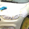 GOOT 奧迪A3A4L/A6L/Q5/Q5L/Q3/Q2L補漆筆汽車漆面劃痕修復神器自噴漆 朱鷺白 簡易修復方案 曬單實拍圖