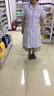 巧護士上下圓夏季女款實習護士服時尚修身白大褂美容服短袖紋繡工作服藥店眼鏡店醫(yī)護服裝 上下圓加藍邊短袖 L 曬單實拍圖