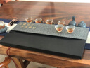 石匠同豐 天然烏金石茶盤(pán) 排水烏金石茶臺大小號石頭簡(jiǎn)約家用茶托盤(pán) 50*25*3cm 曬單實(shí)拍圖