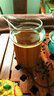 天澤（TIAN ZE）茶具配件茶海分茶器手工耐熱玻璃功夫茶濾網(wǎng)配件 手抓茶海  防燙手 曬單實拍圖