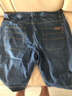 BILLION純棉牛仔短褲男夏季薄款七分褲中腰合體直筒輕薄透氣舒適B12005 深藍 38 曬單實(shí)拍圖