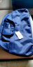 卡蜜卡新款韩版旅行包手提男旅行袋单肩短途出差包女士行李包大容量旅游包黑色旅行袋折叠待产包 蓝色 大号 实拍图