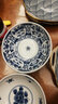 光峰日式陶瓷飯碗日本原產(chǎn)進(jìn)口釉下彩餐具藍(lán)凜堂小缽蒸蛋碗微波爐適用 間取藍(lán)花 MDIRI4B 曬單實(shí)拍圖