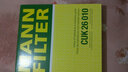 曼牌(MANN)雙效活性炭空調濾清器/空調濾芯/空調格 適用于 大眾新捷達/新桑塔納(13-21款) 曬單實(shí)拍圖