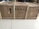 至尚自然香樟木箱子全樟木樟木箱實(shí)木箱子多尺寸字畫衣物收藏防蟲防蛀防潮 原木色直角 120*48*42cm整板 曬單實(shí)拍圖