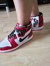 耐克（NIKE）Jordan 1 GS AJ 1 喬1高幫運動(dòng)籃球鞋 金色DR6967-071 38.5 曬單實(shí)拍圖