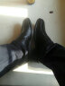 金猴 （JINHOU）男士商务镂空皮鞋 正装套脚透气凉鞋男 Q30009A 黑色 41码 实拍图
