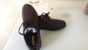 奧康皮鞋男 潮流男士休閑鞋春夏季駕車(chē)男鞋英倫系帶牛皮商務(wù)休閑皮鞋男 棕色 41 曬單實(shí)拍圖