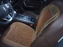 笨斯基 汽車(chē)腰靠夏季木珠透氣腰枕夏天車(chē)用靠墊冰絲網(wǎng)眼靠背坐墊單座整車(chē)組合套裝 咖色單座套裝-經(jīng)典款（弧度可調節） 曬單實(shí)拍圖