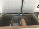 奧馬（Homa）295升一級(jí)能效變溫冷柜 家用冷藏冷凍小冷柜 臥式冷柜 BC/BD-295MF 深冷棕 曬單實(shí)拍圖