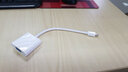 JICHIA筆記本迷你minidp轉vga投影機顯示器轉接線(xiàn)多屏轉換器適用于MacBooK蘋(píng)果surfac 白色 0.2米 曬單實(shí)拍圖