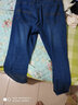 潮酷胖胖熊 秋冬常規新款牛仔褲男彈力寬松直筒褲 大碼牛仔長(cháng)褲 藍色073# 34(2尺7) 曬單實(shí)拍圖