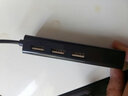 威迅 USB3.0分線(xiàn)器 高速拓展一拖四多接口 筆記本臺式電腦鍵盤(pán)鼠標4口集線(xiàn)器HUB轉換器 USB3.0分線(xiàn)器【直插免驅】0.15米 曬單實(shí)拍圖
