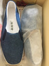 內(nèi)聯(lián)升老北京布鞋男鞋手工千層底親子鞋牛仔巾舌邊 套腳休閑駕車鞋8196A 8196G貼好膠底藍(lán)色 41 曬單實(shí)拍圖