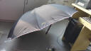 天堂伞超大双人三折雨伞折叠商务伞加固纳米拒水一甩干太阳伞广告伞logo 咖啡色-纸飞机图案 实拍图