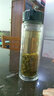 萬(wàn)象（WANXIANG）玻璃杯高硼硅玻璃杯子便攜大容量耐高溫辦公茶杯時(shí)尚商務(wù)車(chē)載水杯 雪白色(270ml/290ml)隨機(jī)發(fā)貨 曬單實(shí)拍圖