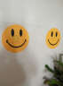 忆美特装饰贴个性DIY墙贴儿童房笑脸贴纸办公室创意emoji表情贴画 微笑 大号1个（直径28cm） 实拍图