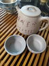 御壺茗香 紫砂 宜興功夫茶杯單杯品茗杯個(gè)主人杯斗笠小口杯茶具配件 天青泥款 曬單實(shí)拍圖
