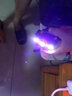 獵途捕蝎燈專業(yè)蝎子燈捕逮海腸逗蟲燈強(qiáng)光可充電頭燈頭戴式頭燈紫光燈探照燈礦燈露營燈玉石鑒定熒光劑檢測(cè)燈 【非感應(yīng)】三核白+紫光蝎子燈【2電1充】配鑷子+桶 曬單實(shí)拍圖