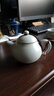 汝道汝窯茶壺功夫茶具泡茶壺單壺汝瓷可養(yǎng)開片泡茶器小號茶壺茶道禮品 汝窯文旦壺200ML 曬單實拍圖