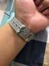 適用美度摩凡陀萬(wàn)寶龍艾戈勒摩紋迪沃斯諾莫斯精工米蘭網(wǎng)帶精鋼鋼帶蝴蝶扣織網(wǎng)鋼表鏈男士金屬鋼表帶新 銀色 接口寬度20MM 曬單實(shí)拍圖
