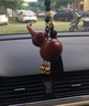 工匠一族血檀葫蘆汽車(chē)掛件檀木平安車(chē)飾后視鏡送父親長(cháng)輩生日禮物手把件 棕色流蘇款（FL-XC009-1） 曬單實(shí)拍圖