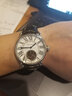 海鷗（SEAGULL）手表男士陀飛輪機械表 男士手表鱷魚(yú)皮帶生日禮物男表8833 墨染 曬單實(shí)拍圖