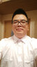 伯曼夏季男士短袖純色白襯衫商務(wù)抗皺工裝半袖襯衣男職業(yè)工作服上衣 Dbm001 44 曬單實(shí)拍圖