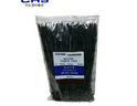 CHS長(cháng)虹塑料 自鎖式尼龍自行車(chē)綁帶把扎帶5*250mm 200根 B級 黑色 白色 黑色5X250 曬單實(shí)拍圖