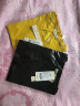 艾路丝婷夏装短袖T恤女上衣韩版修身圆领纯色棉体恤TX3361 黄色 170/92A/XL 实拍图