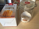 普瑞凱特（Perstlye） 玻璃密封罐儲物罐糖果干貨罐保鮮瓶泡菜泡酒罐 圓形款1000ml 單只 曬單實(shí)拍圖