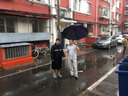 謀福 謀福 黑色長(zhǎng)款連體風(fēng)衣式雨衣 戶外徒步登山垂釣勞保騎行雨衣 HD長(zhǎng)款雨衣 2XL(160-165) 曬單實(shí)拍圖