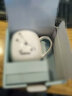 瓷秀源（cixiuyuan） 12星座馬克杯子骨瓷禮盒 帶蓋勺精致咖啡牛奶杯子情侶水杯 曬單實(shí)拍圖