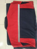 職得愛(ài)春秋款長(zhǎng)袖工作服套裝汽修男女耐磨工人工廠車間定制勞保服 藏藍(lán)紅肩 160 曬單實(shí)拍圖