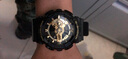 卡西歐（CASIO）女表GSHOCK獨角獸可愛粉色玫瑰金送女友時尚防水學生運動電子手表 GMA-S110SR-7APR夏日冰白 曬單實拍圖