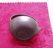 美典（Meediea)宜興紫砂壺茶壺茶具 名家全手工制創(chuàng)意曲壺 老紫泥230cc 曬單實(shí)拍圖