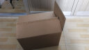 巨惠包装搬家纸箱加厚特硬装书包装纸箱打包纸箱纸壳箱纸箱子纸皮箱搬家箱 牛皮纸色 A款 45*32*30cm 实拍图