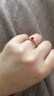 ENZO彩宝 茜茜公主系列 18K金镶红宝石钻石戒指女EZV4309节日礼物 13号 实拍图