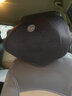 金鑾殿汽車(chē)頭枕腰靠套裝 記憶棉靠墊車(chē)載靠枕 單個(gè)頭枕【灰色】 曬單實(shí)拍圖