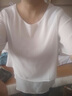 法蘿迪 大碼女裝夏季裝新款胖人女裝顯瘦款大碼連衣裙套裝中長(cháng)款 白色 XXL(130-140斤） 曬單實(shí)拍圖