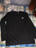 耐克（NIKE）男女情侶裝 2025秋季新款運(yùn)動(dòng)服戶外休閑長(zhǎng)袖套頭衫時(shí)尚潮流衛(wèi)衣 黑色大勾/連帽/女款偏小 XL 曬單實(shí)拍圖