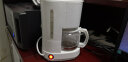高泰 咖啡机美式家用小型办公室迷你全自动滴漏式小型泡茶煮咖啡壶 CM6669 白色 实拍图