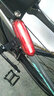 自行車(chē)后尾燈USB充電雙色紅藍(lán)LED燈山地車(chē)防水爆閃變色尾警示燈 雙色版——紅藍(lán)變光 曬單實(shí)拍圖