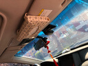 自然通汽車遮陽(yáng)板紙巾盒車載座椅背掛式紙抽盒車用天窗遮陽(yáng)擋抽紙盒套 英文G 曬單實(shí)拍圖