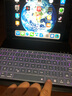 新爵 2018新款ipad pro9.7藍牙鍵盤(pán)鼠標套裝air2保護套金屬背光6代A1893 黑色（七彩背光款） ipad pro9.7專(zhuān)用 曬單實(shí)拍圖