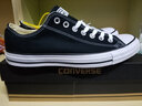 匡威（Converse）帆布鞋男鞋女鞋All Star經(jīng)典常青款中性情侶款低幫休閑鞋101001 101001 黑色/鞋碼偏大拍小一碼 43 曬單實(shí)拍圖