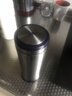 希諾（HEENOOR）保溫杯 雙層不銹鋼真空杯 男士女式辦公水杯 禮品杯子 390ML 深藍(lán)色 曬單實(shí)拍圖