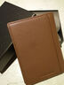 LEATHEROLOGY奧勒吉頭層牛皮護照夾多卡位護照保護套旅行證件收納包定制禮物 棕黃色（4卡位） 曬單實(shí)拍圖